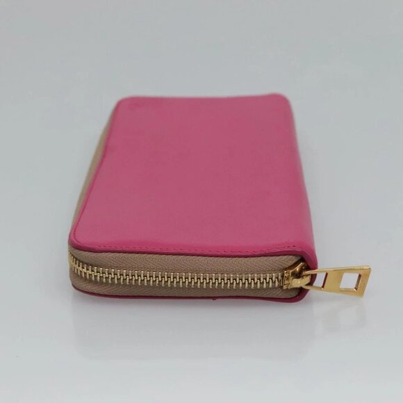 LOEWE Anagram Wallet Leather Pink Auth am7936 - Picture 11 of 16